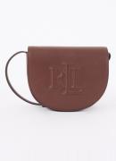 Ralph Lauren Witley crossbodytas van leer met logo