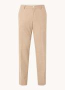 HUGO BOSS P-Genius slim fit pantalon in wolblend met steekzakken