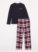 Tommy Hilfiger Pyjamaset met ruitdessin