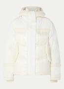 HUGO BOSS Pimira puffer jack met details van teddy en uitneembare voer...