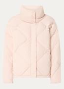 Benetton Puffer jack met donsvulling en quilt patroon