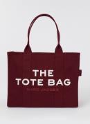 Marc Jacobs The Large Tote shopper van canvas met logoprint