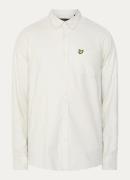 Lyle & Scott Regular fit overshirt met borstzak en logo