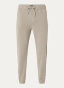 Boggi Milano Tapered fit joggingbroek met steekzakken