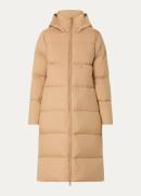 Tommy Hilfiger Longline puffer jas met donsvulling met capuchon