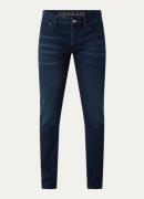 Denham Razor slim fit jeans met donkere wassing en steekzakken