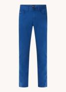 HUGO BOSS H-Delaware slim fit broek van wol met steekzakken