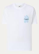 New Amsterdam Surf Association Ripple T-shirt met logo- en backprint