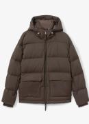 Reiss Cranum puffer jack met donsvulling