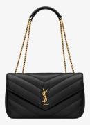 Saint Laurent Loulou Medium schoudertas van lamsleer