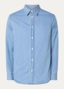 NN.07 Colby regular fit overhemd van chambray