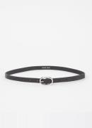 Anine Bing Mini Signature riem van leer