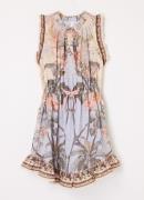 Zimmermann Wylie jurk met print