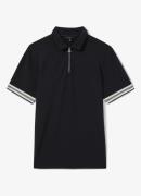 Reiss Bristol regular fit polo met halve rits