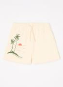 The Animals Observatory Hedgehog loose fit korte joggingbroek met stee...