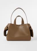 Acne Studios Shopper van leer met afneembare schouderriem