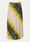 Summum Midi rok met tie-dye dessin