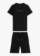 Tommy Hilfiger Set van T-shirt en korte joggingbroek 2-delig