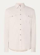 Profuomo Western overshirt met borstzakken