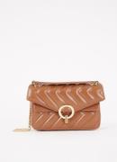 Sandro Crossbodytas van quilted leer