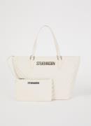 Steve Madden Bjude-2 shopper met quiltpatroon en uitneembare etui