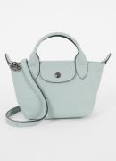 Longchamp Le Pliage Xtra handtas XS van leer