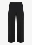Tommy Hilfiger Low waist wide fit cropped pantalon met stretch