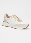 Dune London Emotion sneaker met suède details