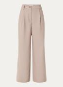 Modström Gale high waist wide fit pantalon met steekzakken