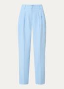 Claudia Sträter High waist loose fit pantalon met steekzakken