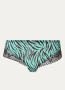 Chantelle Pulse shorty met zebraprint