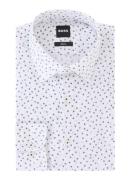 BOSS Hank slim fit overhemd met bloemenprint