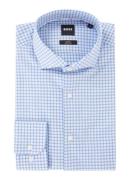 BOSS H-Hank slim fit overhemd met ruitdessin