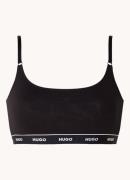 HUGO Bralette met logoband in 2-pack