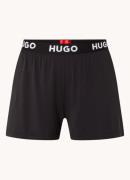 HUGO Unite pyjamashorts met logoband