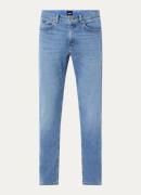 BOSS H-Delaware slim fit jeans met lichte wassing