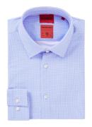 HUGO Kenno slim fit overhemd met microdessin