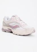 Saucony Progrid Omni 9 sneaker met suède details