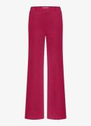 Studio Anneloes Mid waist wide leg pantalon van travelstof
