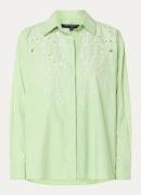 French Connection Cambria blouse met broderie