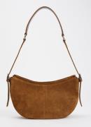 Vagabond Shoemakers Itami crossbodytas van suède met verstelbare schou...