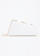 Dune London Balancing clutch van leer