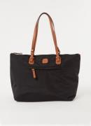 Bric's X-Bag shopper met leren details