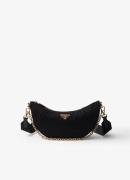 Prada Re-Nylon schoudertas met logo