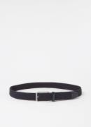 BOSS Clorio elastische riem met leren details