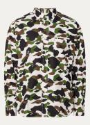 Bape Regular fit overhemd met camouflageprint