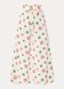 Fabienne Chapot Palpa pantalon van crêpe met print