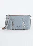 Zadig&Voltaire Sunny Mood crossbodytas van denim met logo