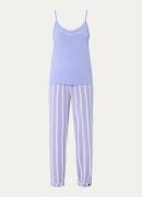 Pretty You Bamboo pyjamaset met streepprint
