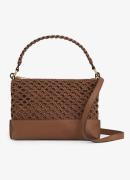 Reiss Blakeley crossbodytas van leer
